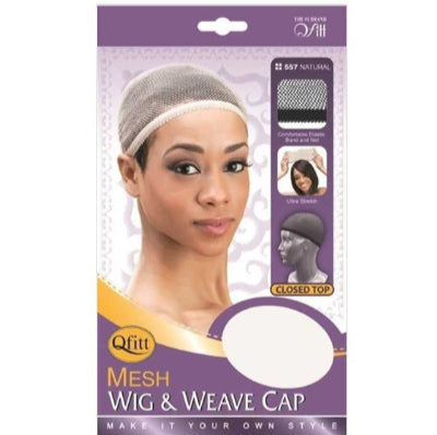 #557 Mesh Wig & Weave Cap- Beige