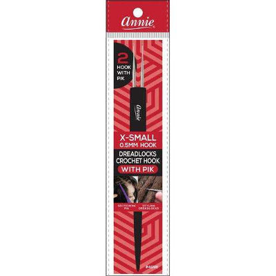 Annie 0.5mm X-Small Dreadlocks Crochet Hook #4996