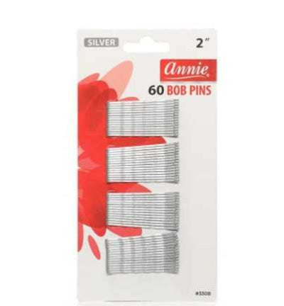 Annie Bob Pins 2" 60ct Silver #3308