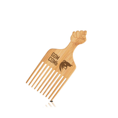 H2PRO Beauty Life Gom Comb Handmade Wood Pick Comb #02
