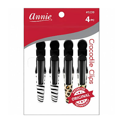 Annie Crocodile Clips 4pcs #3239