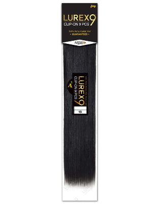 Lurex Clip On 22" 9 piece 100% Human hair