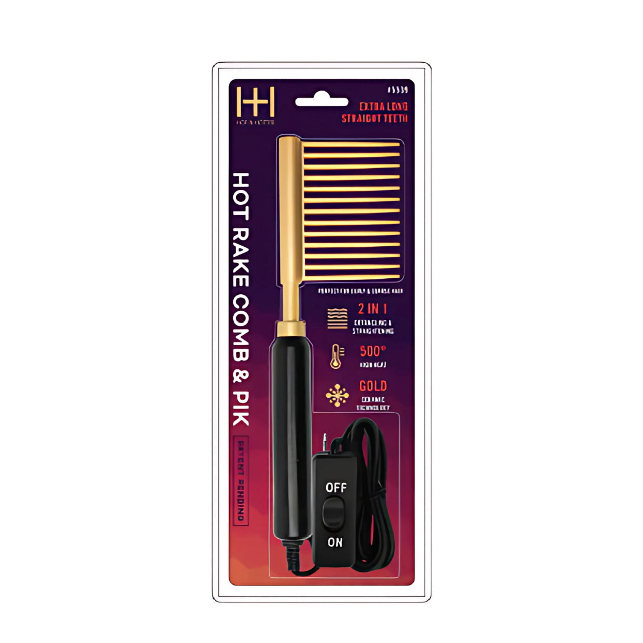 Hot & Hotter Hot Rake Comb & Pik