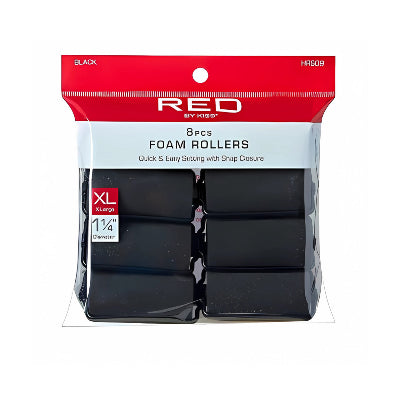 Red by Kiss Foam Rollers HRS09 8pcs 1 1/4"