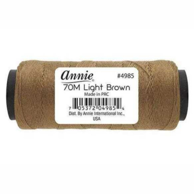 Annie Weaving Thread 70M Light Brown #4985