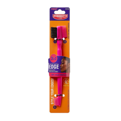 Kiss Professional 3-in-1 Edge Brush #BSH28