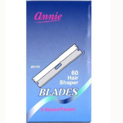 Annie- #5100 Hair Shaper Blades 5 blades in pack