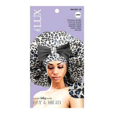 Qfitt Lux Bonnet Day & Night #7064 Grey Leo Jumbo