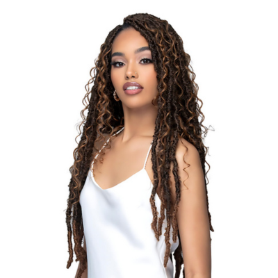 Bobbi Boss Infusion Deep Curl Boho Faux Locs 100% Human Curl 26" HBF001