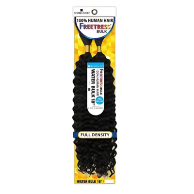 Freetress Bulk 100% Human Hair Water Bulk 18