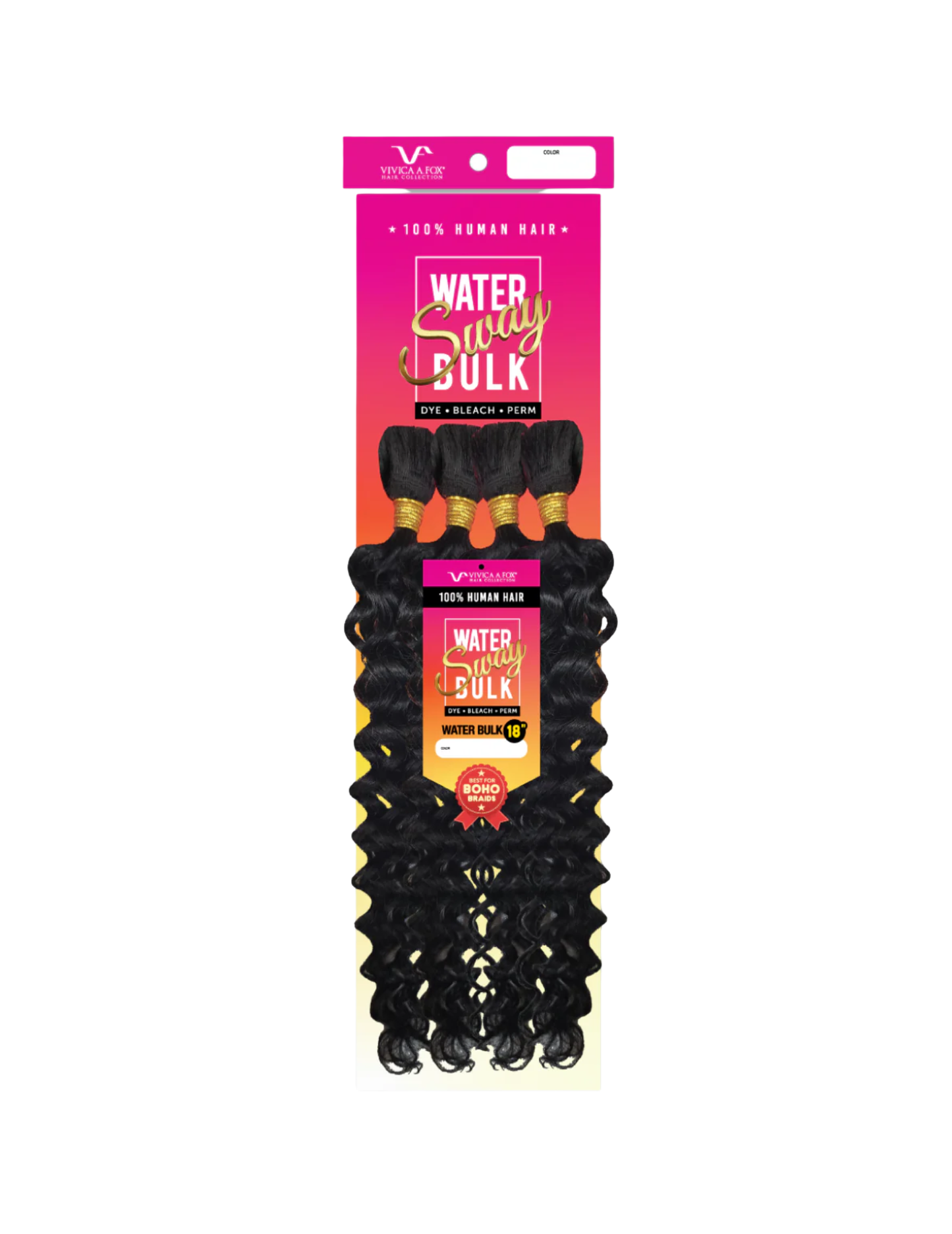 Vivica A. Fox Sway Water Bulk 18"