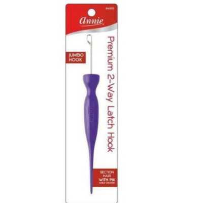 Annie Premium 2 way Latch Hook Jumbo Purple #4993