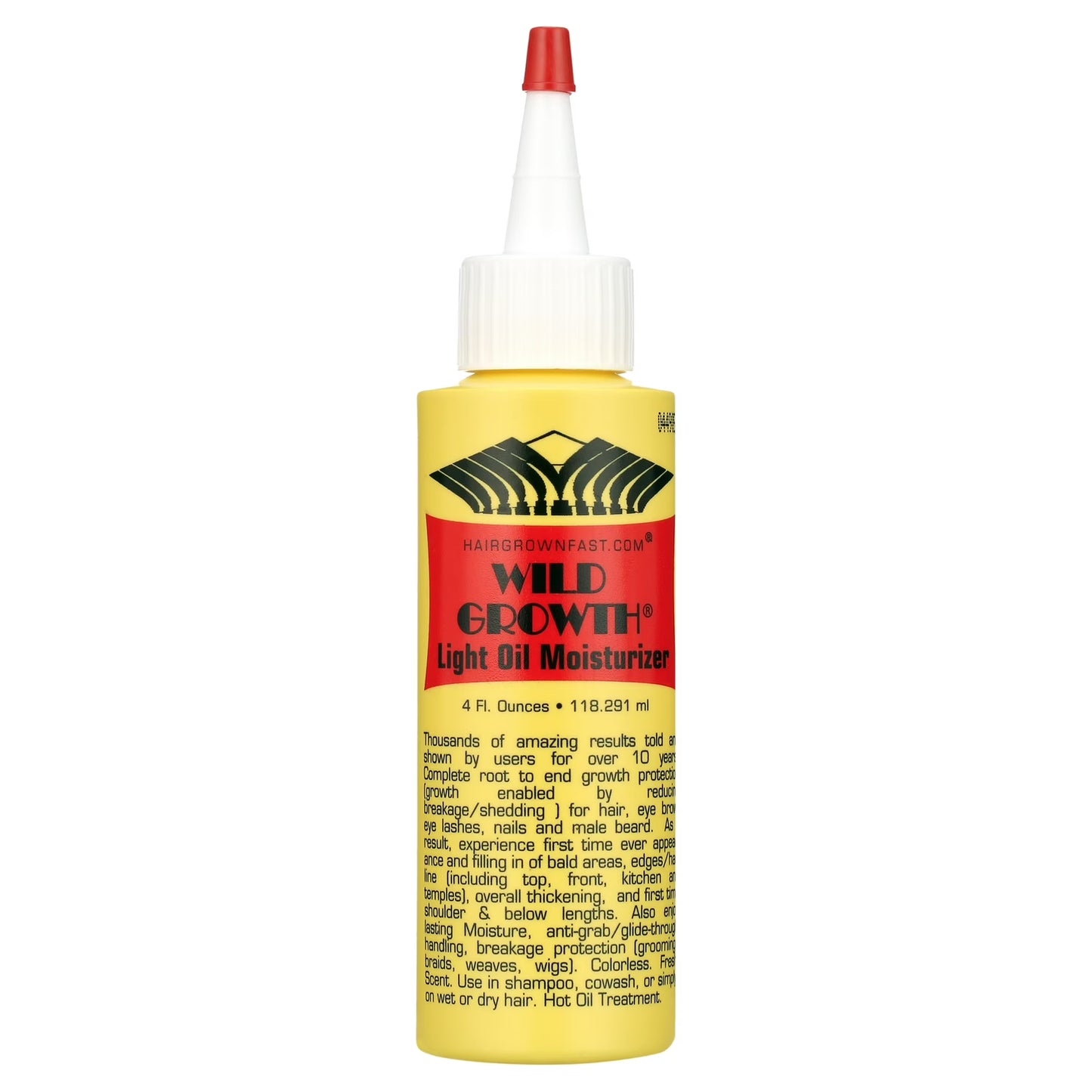 Wild Growth Light Oil Moisturizer 4oz