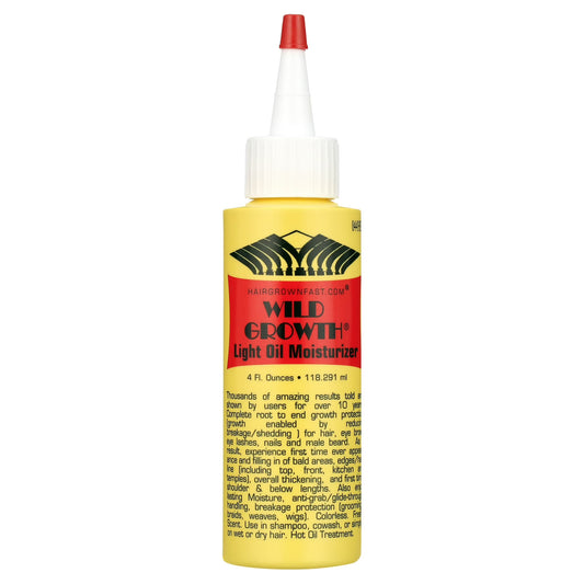 Wild Growth Light Oil Moisturizer 4oz