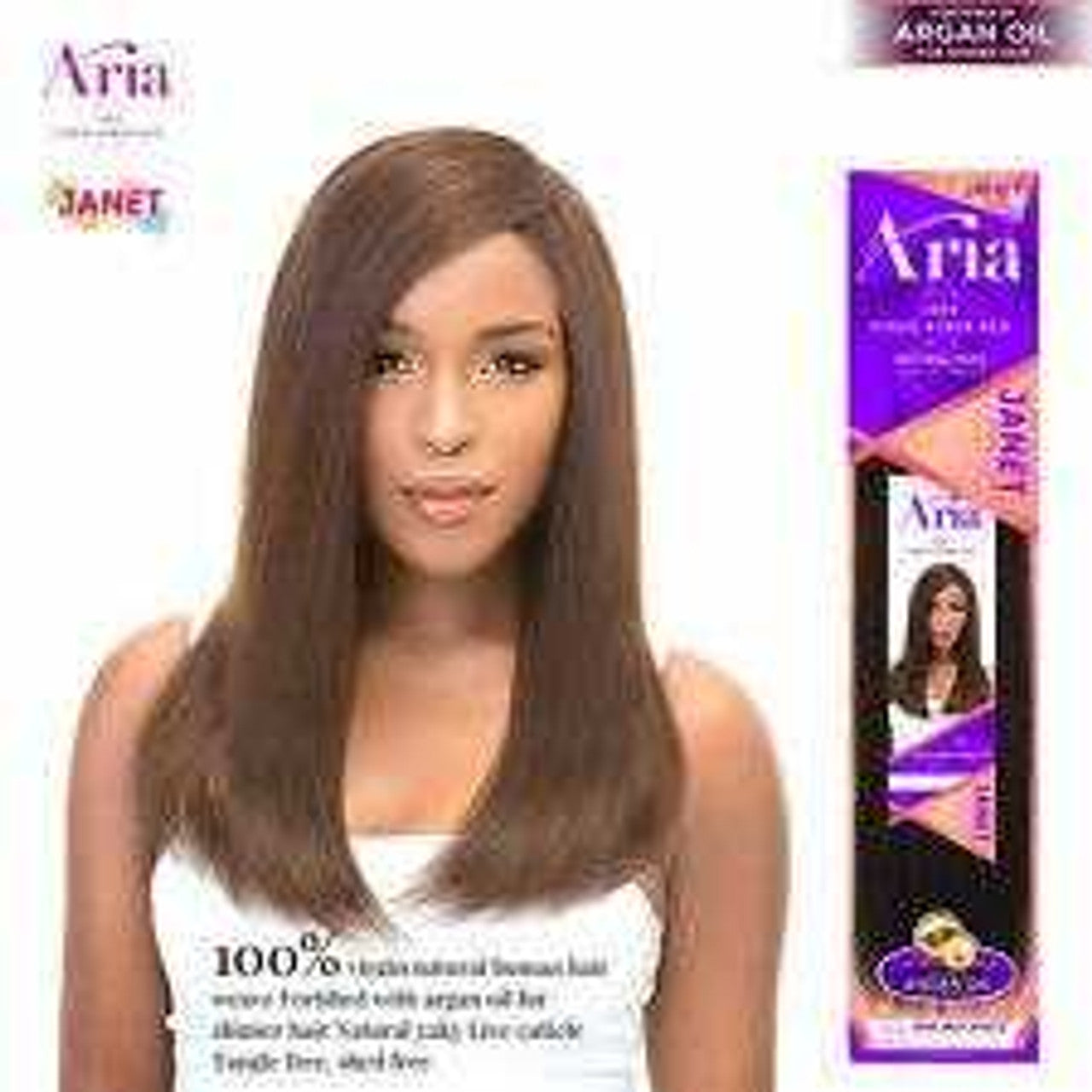 12" Aria 100% Virgin Human Hair (Natural Yaky)