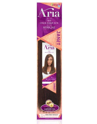 14" Aria 100% Virgin Human Hair (Natural Yaky)