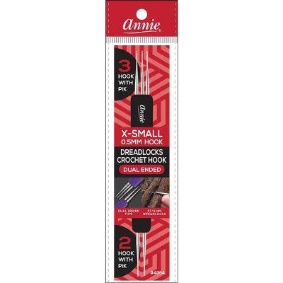 Annie 0.5mm X-Small Dreadlocks Crochet Hook #4994