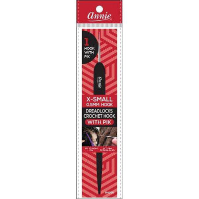 Annie 0.5mm X-Small Dreadlocks Crochet Hook #4995