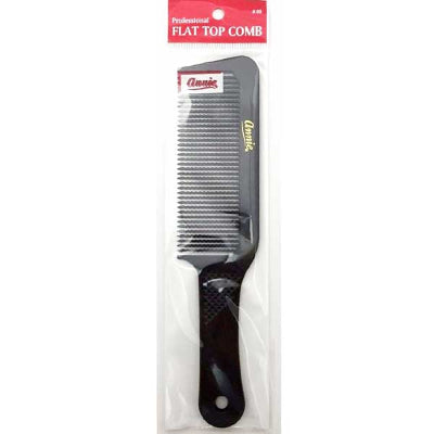 Annie- #69 Flat Top Comb Black