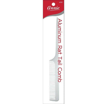 Annie- Aluminum Rat Tail Comb #320