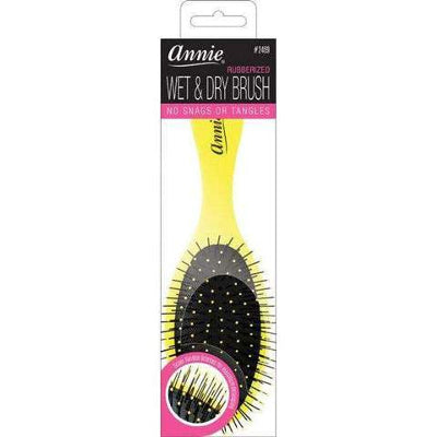 Annie Detangler Wet & Dry Brush - Yellow #2469
