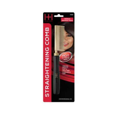 Annie H&H Thermal Straightening Comb Medium Teeth Straight #5502
