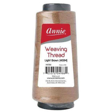 Annie Weaving Thread 400M Light Brown #4986