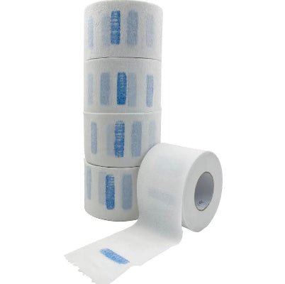 Black Ice- Neck Strip Paper 5 Rolls White