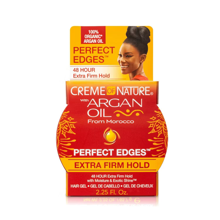 Creme of Nature Argan Oil Perfect Edges Extra Firm Hold 2.25oz