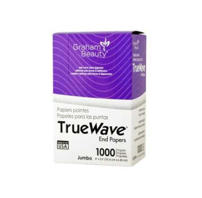 Graham- True Wave End Papers White 1,000 papers
