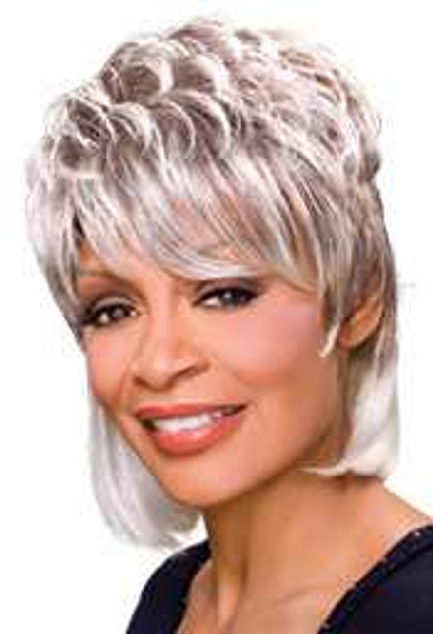 Peggy-Foxy Silver Full Cap Wig (Alicia International)