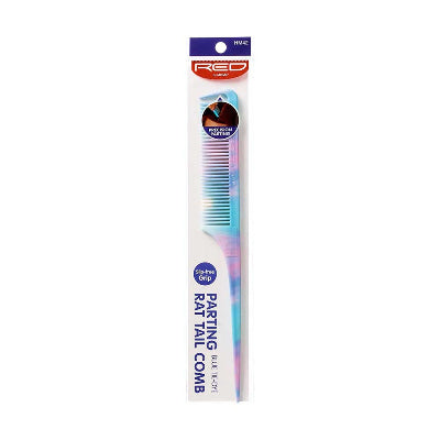Red by Kiss- Blue Tie Dye Parting Rat Tail Comb HM42