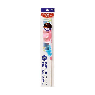 Red by Kiss-Red Tie Dye Parting Pin Tail Comb HM43