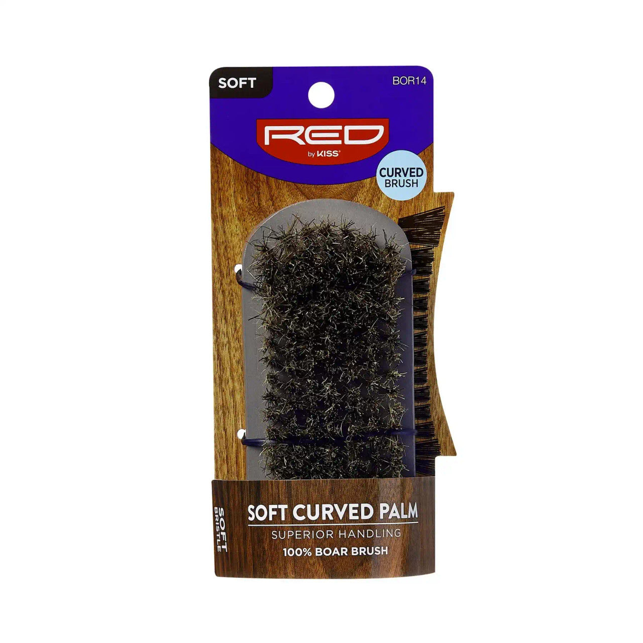 Red by Kiss Soft Curved Palm Brush #bor14