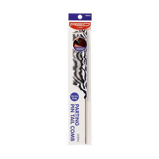 Red by Kiss- Zebra Parting Pin Tail Comb HM45