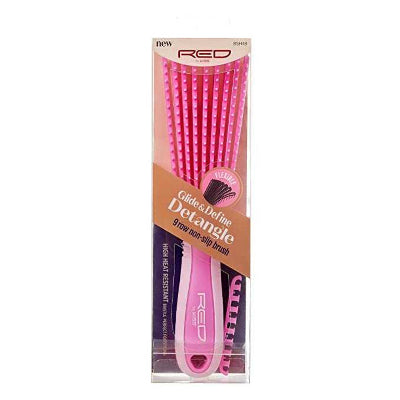Red by Kiss- #hh64 Pink Glide & Define Detangle Brush
