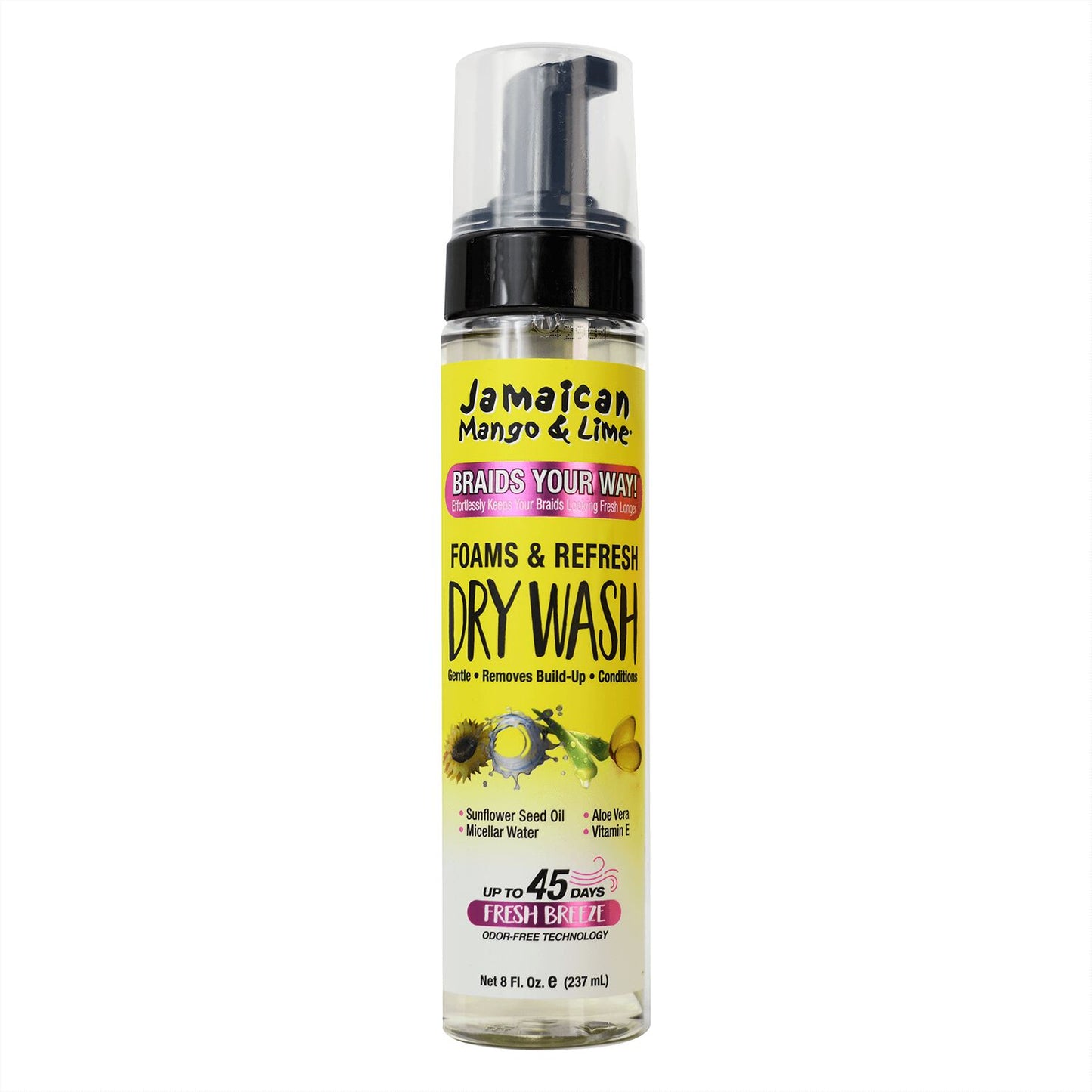 Jamaican Mango & Lime Braid Your Way Dry Wash 8oz