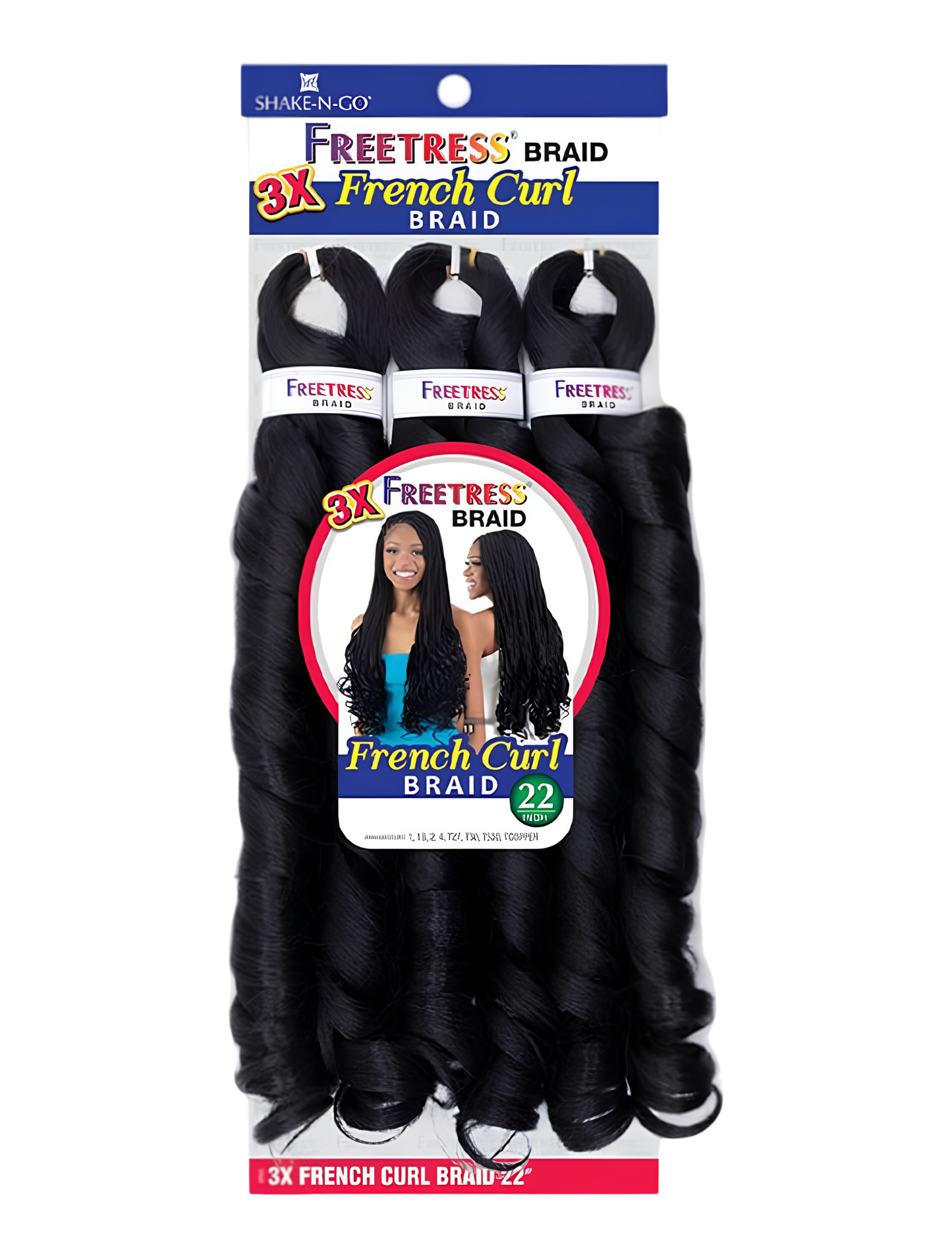 Freetress 3X French Curl Braid 22"