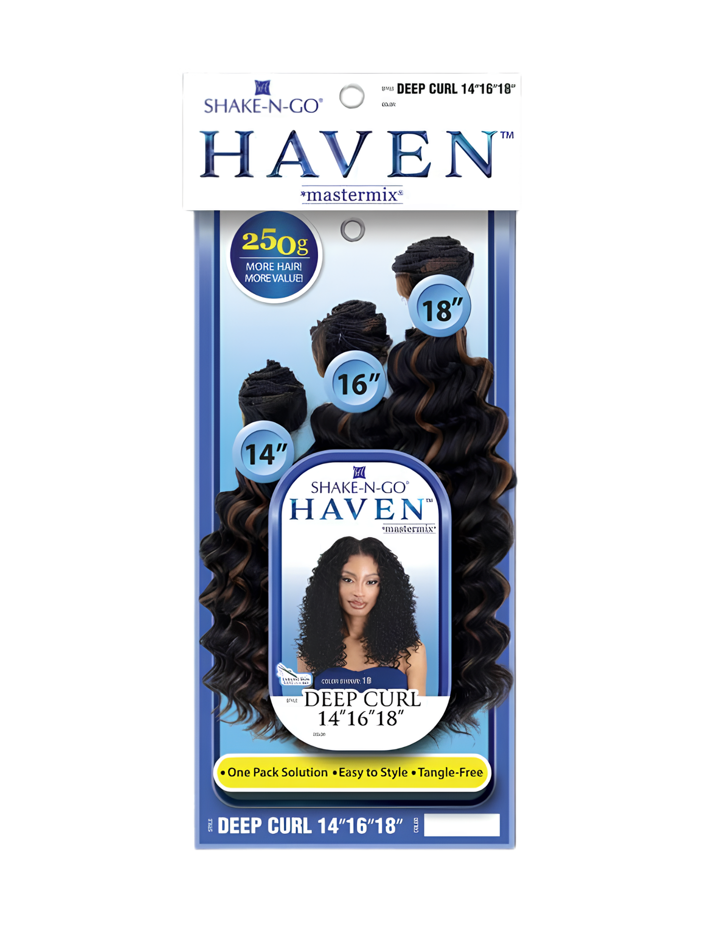 Shake N Go Haven Mastermix Deep Curl 14"/16"/18"