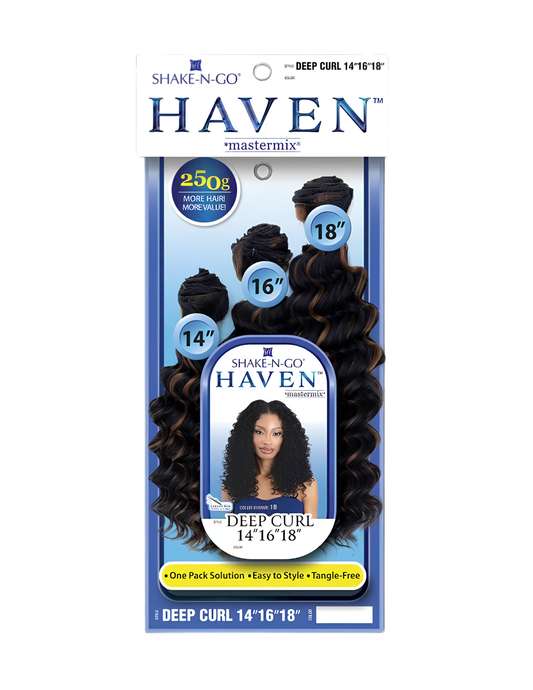Shake N Go Haven Mastermix Deep Curl 14"/16"/18"