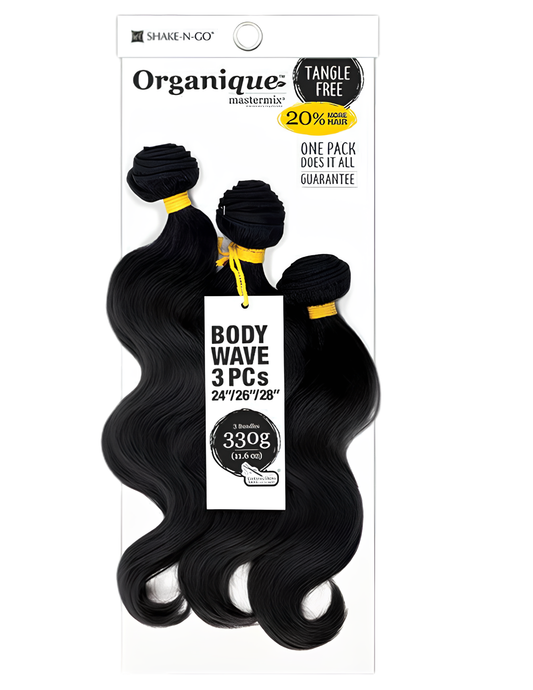 Shake N Go Organique Mastermix Body Wave 3PCS 18/20/22