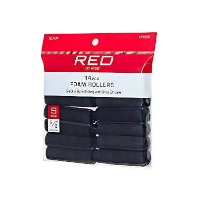 Red by Kiss Foam Rollers HRS06 14pcs 5/8"