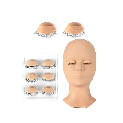 Magic Collection Eyelash Extension Training Mannequin Head