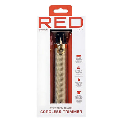 Red By Kiss Precision Blade Cordless Trimmer #CT11