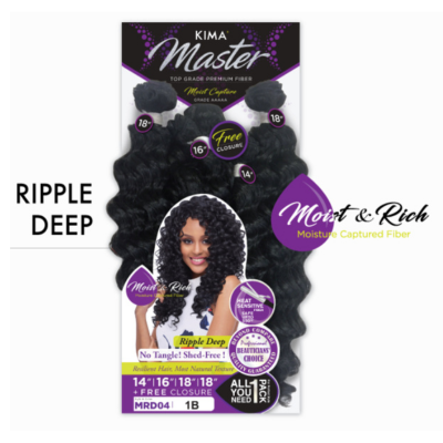 Harlem 125- Kima Master- Mrd04 (14", 16", 18" 18" + closure and bang)