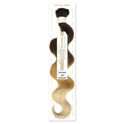 Eve Platino Ponytail Weave Body Wave (Blended Hair) 18" PBOY-18