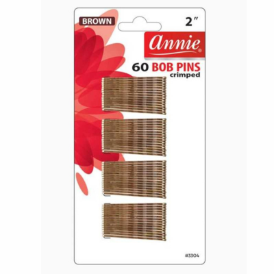 Annie Bob Pins 2" 60ct Brown #3304