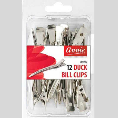 Annie- #3168 Duck Bill Clip 12ct
