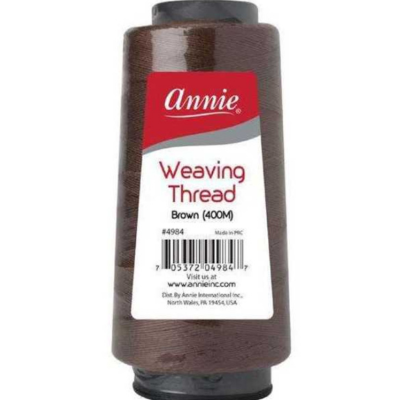 Annie Weaving Thread 400M Brown #4984