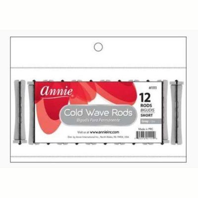 Annie- #1111 Cold Wave Rods 12ct Short Gray
